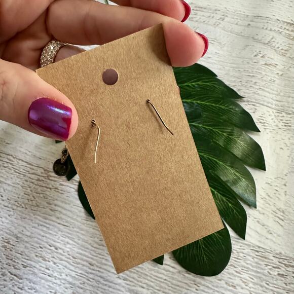 BOGO FREE Army green bead earrings bohemian - Picture 4 of 4